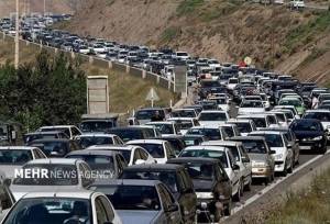 ترافیک نیمه‌سنگین در جاده‌های شمالی و مسدودیت‌های برخی از جاده‌ها