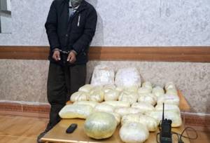 کشف ۴۱ کیلو تریاک در عملیات مشترک پلیس همدان و کرمان