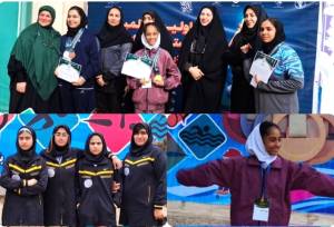کسب ۲ مدال طلا توسط دختران شناگر سیستان و بلوچستان