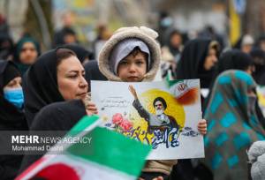 خروش انقلابی مردم ساوجبلاغ در ۲۲ بهمن