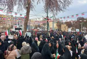 نمین برای صیانت از استقلال و آزادی ایران آمد