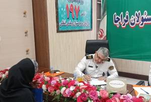 برگزاری جلسه ملاقات مردمی رئیس پلیس راهور فراجا