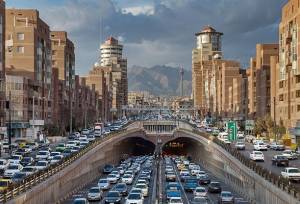 وضعیت ترافیک صبحگاهی معابر و بزرگراه‌های تهران