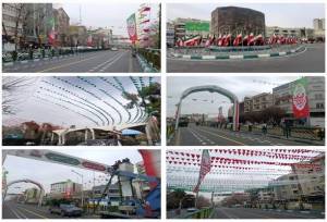 اقدامات منطقه ۶ تهران برای میزبانی راهپیمایی ۲۲ بهمن