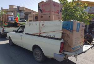 اهدای ۱۴ سری جهیزیه به نوعروسان جاسکی