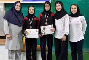 دختران بدمینتون‌باز قم به مدال برنز رنکینگ کشوری رسیدند