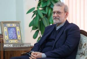 علی لاریجانی: اگر مذاکرات با آمریکا موفق باشد، می‌توان آن را گسترش داد