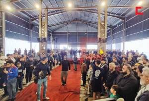 مراسم سالروز تشییع سید حسن نصرالله در لبنان برگزار شد