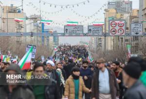 استقرار ۳۰۵۲ نیروی خدمات شهری در راهپیمایی ۲۲ بهمن