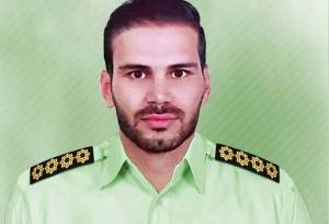 پیکر شهید فراجا در قزوین تشییع شد