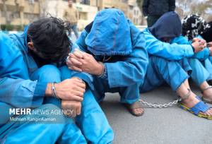 دستگیری سارقان و مالخران اموال سرقتی در تهران