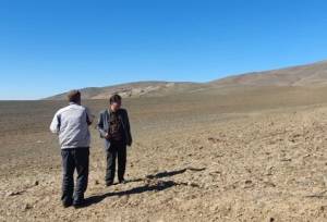 برخود قانونی با متخلفان تخریب و تصرف در اراضی "پلاک چشمه پهن ننج " ملایر