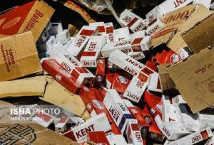 کشف بیش از ۶۵۵ هزار نخ سیگار قاچاق در بندرلنگه