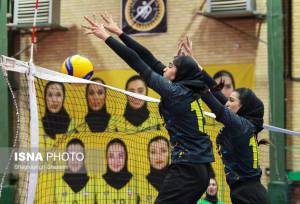 صعود دختران والیبال سپاهان به فینال کاوا