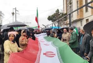 آغاز راهپیمایی ۲۲ بهمن در سنندج