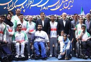 چند ورزشکار و با چه بودجه‌ای توسط رئیس جمهور تجلیل شدند؟