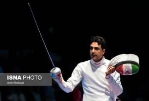 قهرمانی شمشیرباز اپه ایران در مسابقات دبی