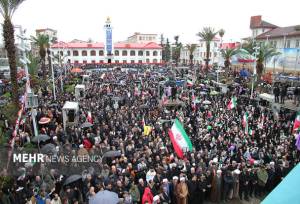 قدردانی نماینده ولی فقیه و استاندار گیلان از مردم برای حماسه حضور