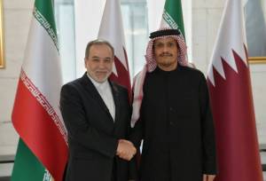 دیدار عراقچی با محمد بن عبدالرحمن آل ثانی