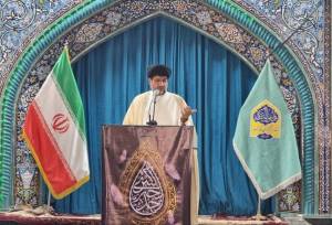 امام جمعه گناوه: ایران اسلامی از خطوط قرمز خود عقب نشینی نخواهد کرد