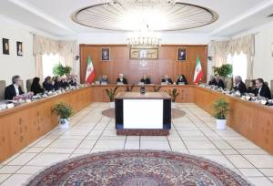 گزارش وزیر امور خارجه از روند مذاکرات اخیر در هیئت دولت