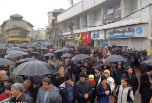 حضور پرشور مردم در راهپیمایی ۲۲ بهمن صومعه‌سرا