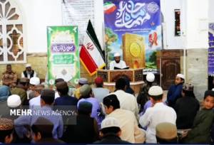 برگزاری محفل نورانی انس با قرآن کریم در شهر مرزی سراوان