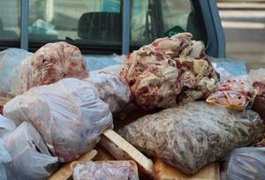 جلوگیری از توزیع ۳۰۰ کیلوگرم گوشت فاسد در میاندوآب