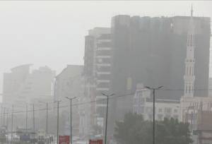 افزایش بادهای شمالی و گرد و غبار در برخی نقاط هرمزگان