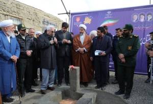 افتتاح پروژه آبرسانی به روستای امام‌دره در شهرستان راز و جرگلان