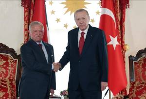 دیدار «اردوغان» با شاه اردن در استانبول