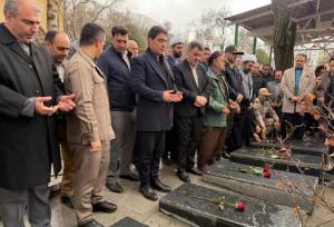 از گلزار شهدا تا افتتاح پروژه‌ها/ یک روز کاری استاندار کردستان در مریوان