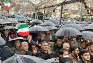 حضور سنندجی‌ها در راهپیمایی ۲۲ بهمن