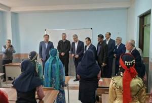 دبستان شش‌کلاسه علی‌ابن‌ابیطالب(ع) در شهر سعدآباد افتتاح شد