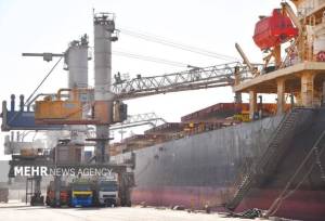 تخلیه کالاهای اساسی در مجتمع بندری امام خمینی ۱۹ درصد رشد داشت