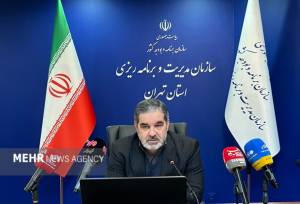 سپهری: مهاجرپذیری و معضل آب از اصلی‌ترین چالش‌های استان تهران است