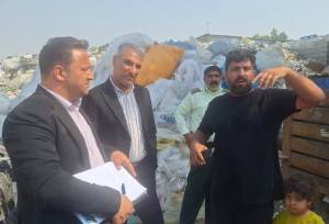 پلمب ۴ انبار ضایعاتی غیرمجاز در آبشورک بندرعباس