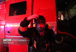 قادری: حریق ساختمان مسکونی در کرمانشاه مهار شد