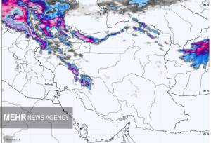 ورود سامانه بارشی جدید به کشور از شنبه؛ بارش برف و باران در ۱۹ استان