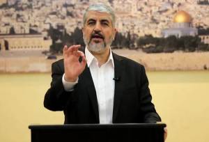 هدف اسرائیل از خلع سلاح فلسطینی‌ها از زبان خالد مشعل