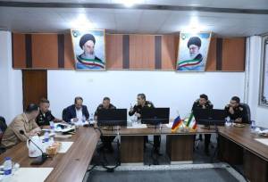 برگزاری نشست توجیهی رزمایش مرکب دریایی ایران و روسیه در بندرعباس