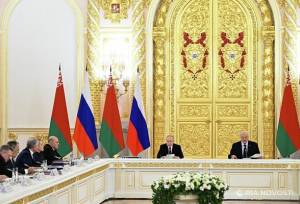 دیدار رؤسای‌جمهور روسیه و بلاروس در کرملین+ فیلم