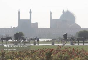 هوای اصفهان همچنان آلوده است؛ سجزی در وضعیت خطرناک