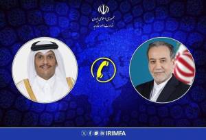 گفتگوی تلفنی وزیر امور خارجه با نخست وزیر و وزیر امور خارجه قطر