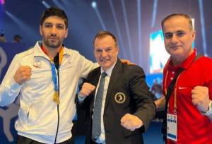 طلای موی‌تای مسترز ابوظبی بر گردن ورزشکار کردستانی