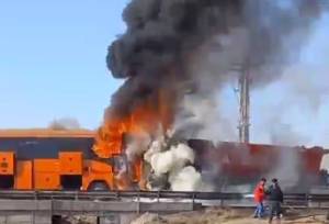 رئیس پلیس راه یزد: بی‌توجهی راننده اتوبوس علت حادثه است/تعداد جان‌باختگان به ۳ تن رسید