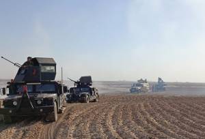 کشف تسلیحات باقی مانده از داعش در غرب الانبار