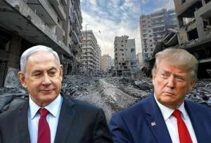 تظاهرات آمریکایی‌ها علیه سفر نتانیاهو+فیلم