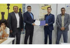 رئیس هیئت شطرنج شهرستان بندرعباس منصوب شد