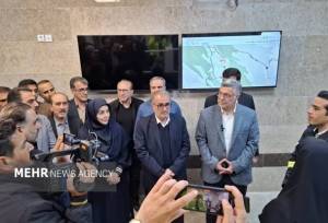 افتتاح ساختمان مرکزی اورژانس کهگیلویه و بویراحمد با حضور وزیر بهداشت